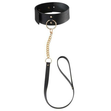 Collana bondage vegana regolabile con guinzaglio - Look audace e seducente